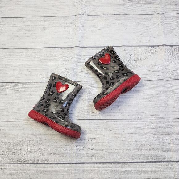 7T Igor Leopard Rain Boots - Picture 1 of 7